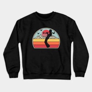 Davis - Trumpet Sunset Music Crewneck Sweatshirt